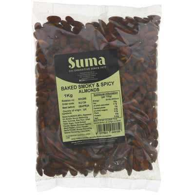 Suma | Almonds - baked smoke flavour | 1kg