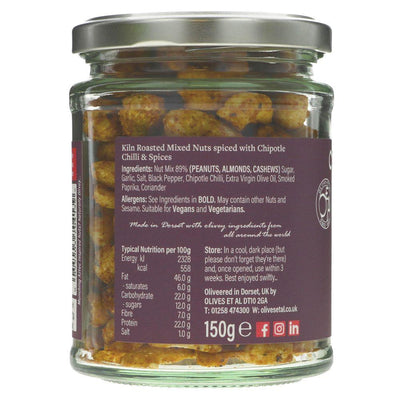 Olives Et Al | Smokey Chilli Nuts | 150g