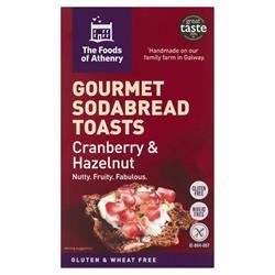 The Foods Of Athenry | GF Cranberry & Hazelnut Toasts 110g | 100g