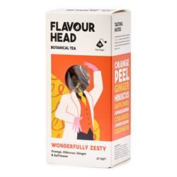 Flavour Head |  Flavour Head Botanical Infusions Wonderfully Zesty Tea 15's | 15bag