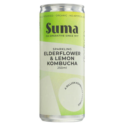 Suma | Elderflower & Lemon Kombucha | 250ml