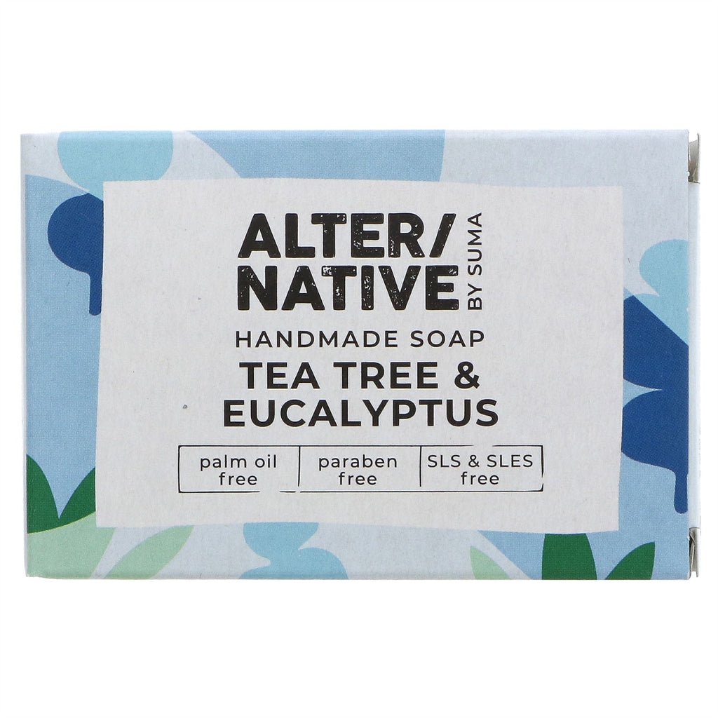 Alter/Native | Boxed Soap Tea Tree & Eucalyptus - Antiseptic - with nettle leaf | 95g