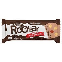 Roobar | Chocolate Almond & Protein Bar 40g | 40g