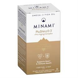 Minami Nutrition | PluShinzO-3 Anti Aging 30 Capsules | 30 capsule