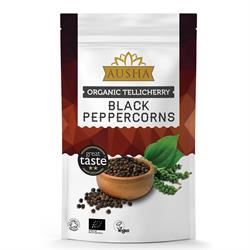 AUSHA | Organic Black Peppercorns 200g - 2** GREAT TASTE AWARD | 200g