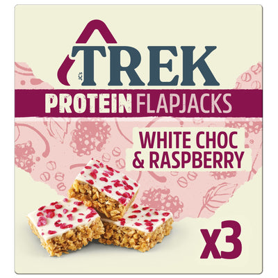 Trek | White Choc & Raspberry Multipack | 3x50g