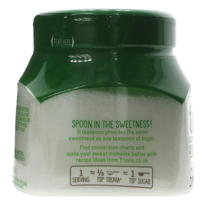 Truvia | Sweetener from the Stevia Leaf - Calorie free - Tubs | 270g