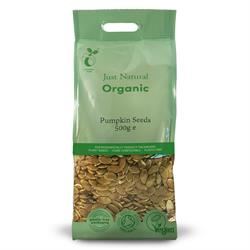 Just Natural Organic | Organic Pumpkin Seeds 500g | 500g