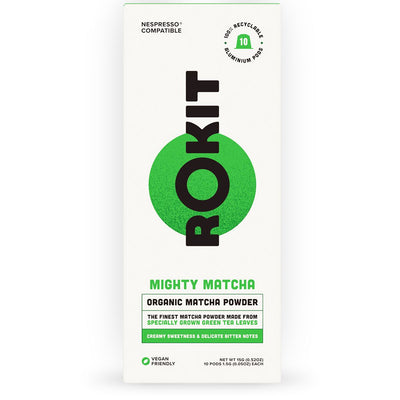 Rokit | Mighty Matcha Nespresso Compatible Pods | 10x5.6g