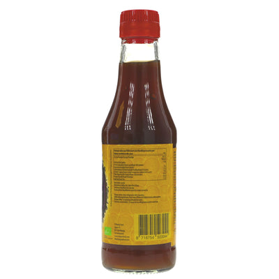 Organic Vegan Oyster Sauce - Yakso | 250g | Tamari, Agave Syrup & Kombu | Perfect for marinades, wok dishes & table sauce