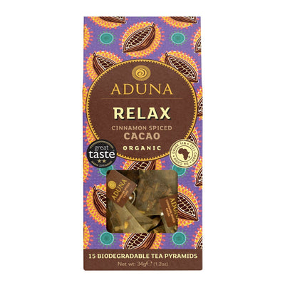 Aduna | Relax Tea with Cacao, Cinnamon Spiced | 37g