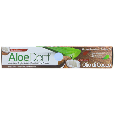 Aloe Dent | Aloe Vera Coconut Toothpaste | 100ml