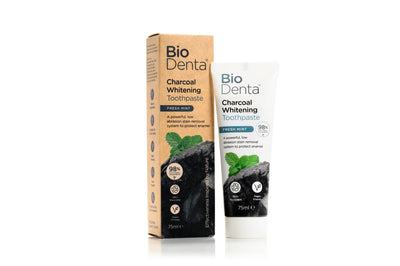 BioDenta | Charcoal Whitening Toothpaste | 75ml