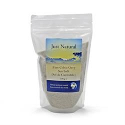 Just Natural Speciality | Fine Celtic Grey Sea Salt (Sel de Guerande) Unrefined 500g | 500g