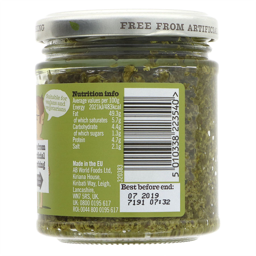 Zest | Coriander & Basil Pesto | 165G