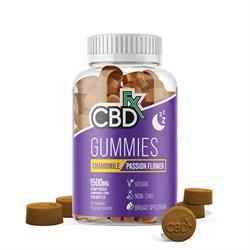 CBDfx | CBDfx Sleep Gummies (60ct / 1500mg CBD Per Bottle) | 60gummies