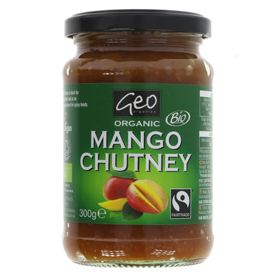 Geo Organics | Organic Mango Chutney - Fairtrade | 370g