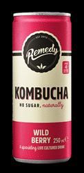 Remedy Kombucha | Kombucha Wild Berry 250ml | 250ml