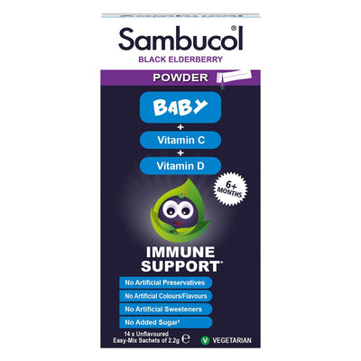 Sambucol |  Baby Powder | 14pc