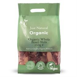 Just Natural Organic | Organic Brazils Whole 250g | 250g