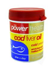 Power Health | Cod Liver Oil Caps 90 caps | 90 capsule