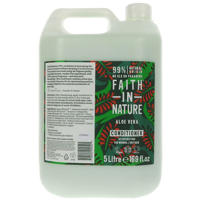 Faith In Nature | Conditioner - Aloe Vera | 5L