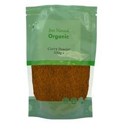 Just Natural Herbs | Organic Medium Heat Curry Powder 500g | 500g