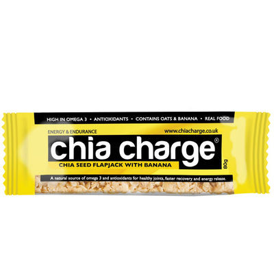 Chia Charge | Banana Chia Seed Flapjack | 80g