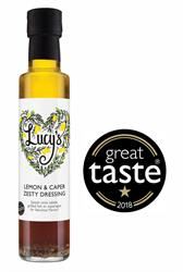 Lucys Dressings | Lemon and Caper Zesty Dressing 250ml | 250ml