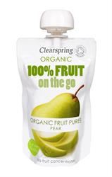 Clearspring | Organic 100% Fruit on the Go - Pear 120g | 120g