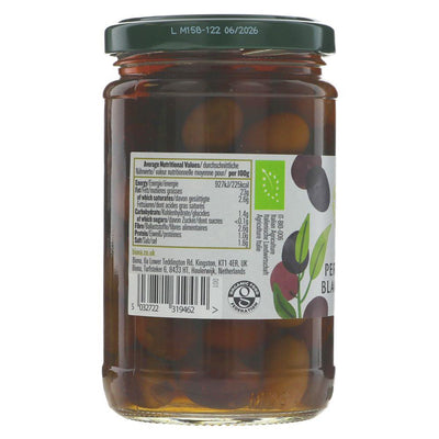 Biona | Black Olives in Brine | 280g