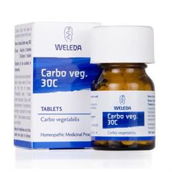 Weleda | Carbo Veg 30C - 125 tabs | 125 tablet