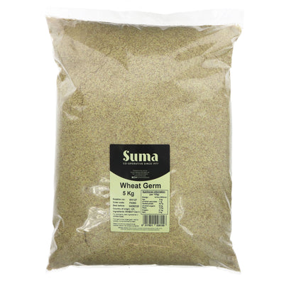 Suma Wheatgerm - 5KG - Vegan - Ideal for Cereals, Fruit, Smoothies & Bread!