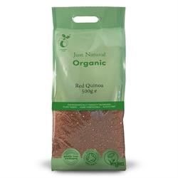 Just Natural Organic | Organic Red Quinoa 500g | 500g