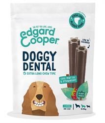 Edgard and Cooper | Doggy Dental Strawberry & Mint Medium Dog 7 Sticks | 7sticks