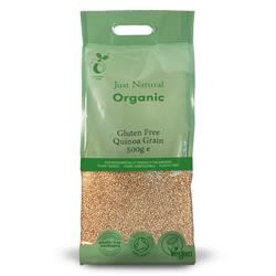 Just Natural Gluten Free | Organic Gluten Free Quinoa Grain 500g | 500g