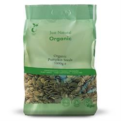 Just Natural Organic | Organic Pumpkin Seeds 1000g | 1000g