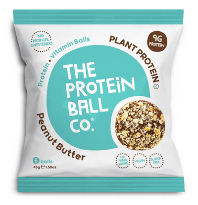 The Protein Ball co | Peanut Butter Pro + Vit Balls | 45g