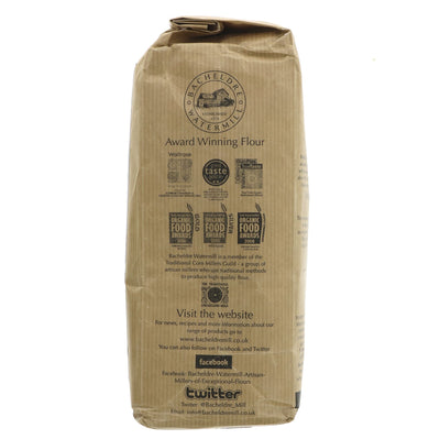 Organic Stoneground Malted Blend Flour | Vegan-friendly | Ideal for bread, cakes & pastries | 1.5kg