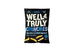 Well and Truly | Sea Salt & Cider Vinegar Crunchies Snack 30g | 30g