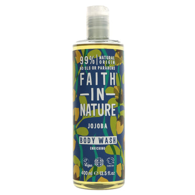 Vegan Jojoba Body Wash | Luxury Fragrance | Cruelty-free | Paraben-free | 400ml