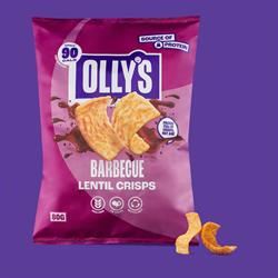 Ollys | BBQ Lentil Crisps 80g | 80g