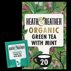 Heath And Heather | Organic Green Tea & Mint 20 bags | 20bag