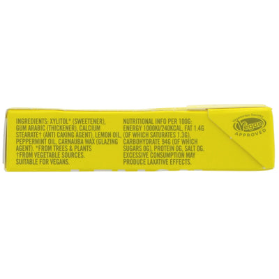 Peppersmith Sicilian Lemon Peppermints - 100% Xylitol Dental Packs - Vegan Mints for Fresh Breath!