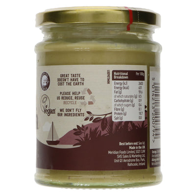 Organic, vegan light Tahini by Meridian | 270g