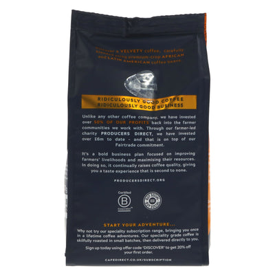 Cafe Direct | Lively Roast Ground - Lively 4, 100% Arabica | 227g