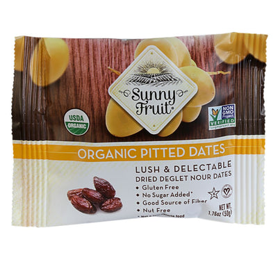 Sunny Fruit | Organic Dates Snack Packs | 6x50g