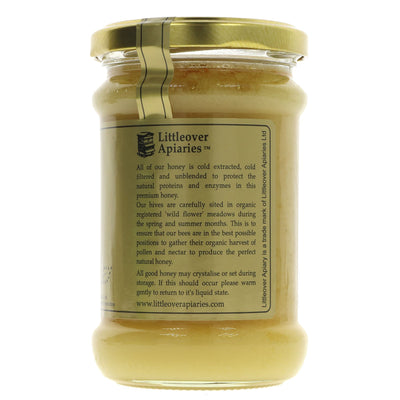 Littleover Apiaries | Organic Clear Wildflower Honey | 340G