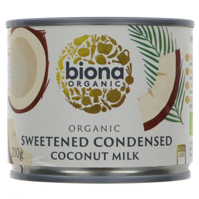 Biona | Condensed Coconut Milk | Organic, Vegan, No Added Sugar - Perfect for Baking & Desserts | 210ML