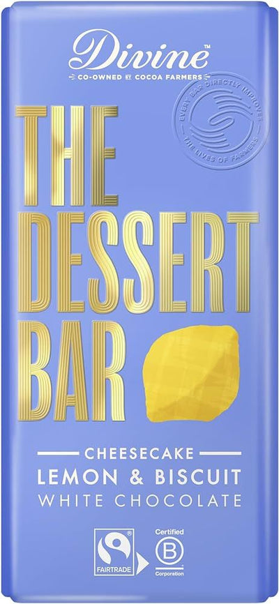 Divine | Lemon Cheesecake Bar | 180g